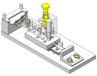 Different shape work clamp mechanism