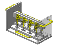 Adhesive edge stacking jig