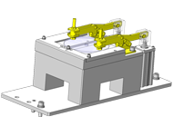 Automatic clamp jig