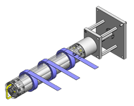 Winder detachable roller