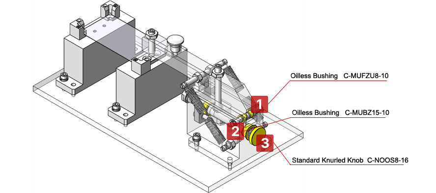 Low-Impact, Constant Force Manual Clamp Mechanism