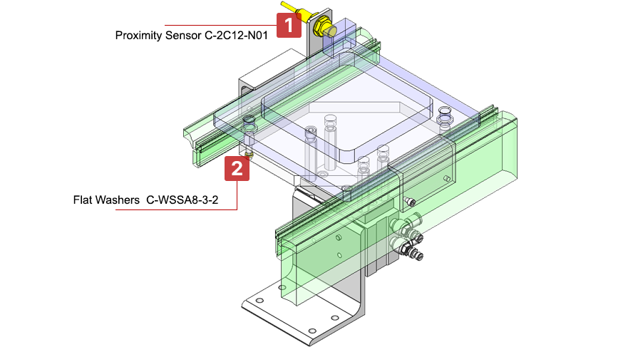 Pallet Positioning Mechanism