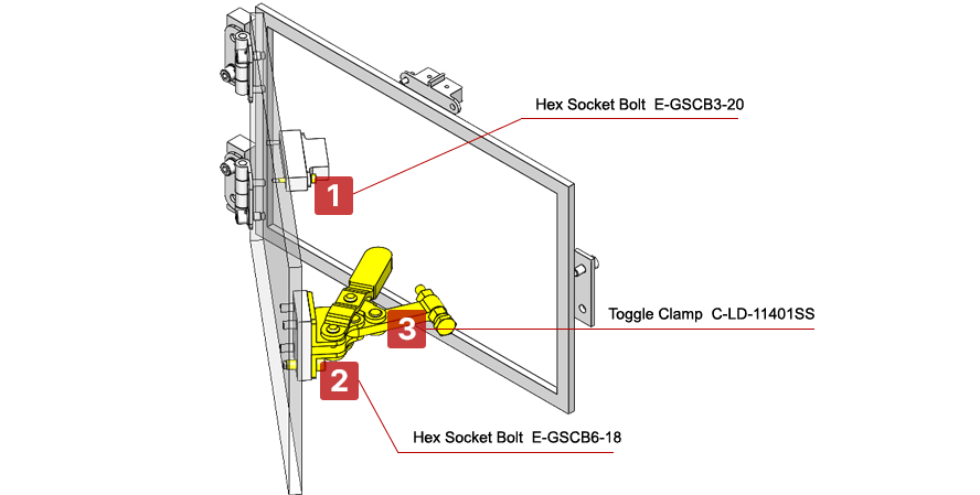 Simple Sealing Door