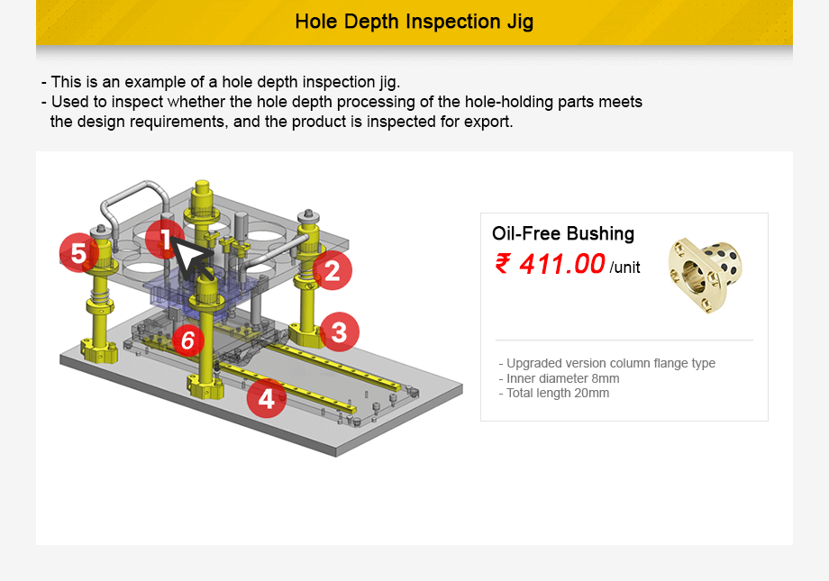 Hole Depth Inspection Jig